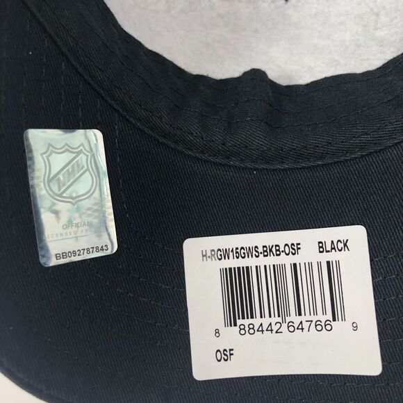 NEW Pittsburgh Penguins '47 Brand Clean Up Adjustable Hat Cap NHL Black One Size - Picture 6 of 9